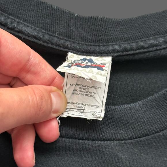 Foreigner x Styx 'United in Rock' 2010 Tour Black SS Graphic Band Tee Size L GUC - Picture 6 of 8